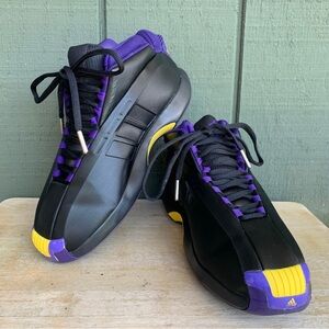 Adidas Kobe Crazy 1 Lakers Away Basketball Shoe Sneaker FZ6208 Men’s Size 9